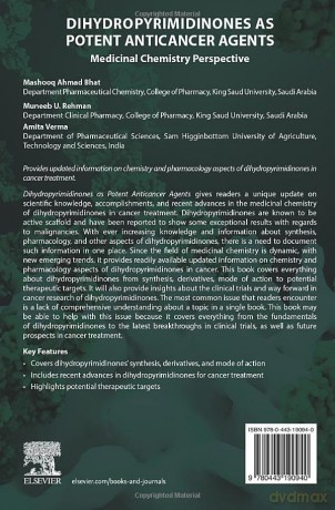 Dihydropyrimidinones As Potent Anticance - Amita Verma [KSIĄŻKA]