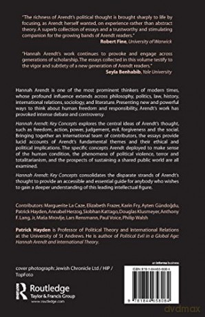Hannah Arendt: Key Concepts - Patrick Hayden [KSIĄŻKA]