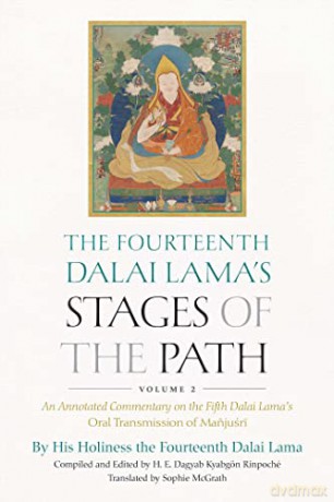 Fourteenth Dalai Lamas Stages Of The Pat - His Holi Dalai Lama [KSIĄŻKA]