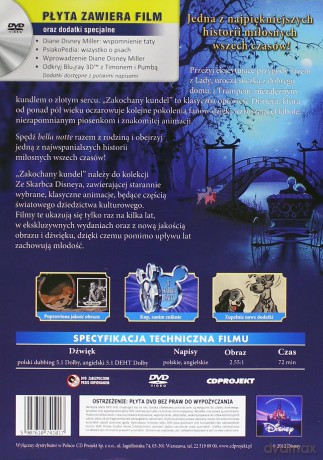 Zakochany kundel (Disney) [DVD]
