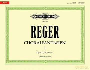 Chorale Fantasias I - Max Reger [KSIĄŻKA]