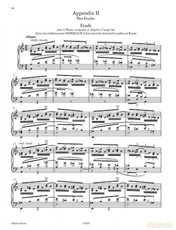 Complete Etudes For Piano Volume Ii Douz - Adolph Von Henselt [KSIĄŻKA]