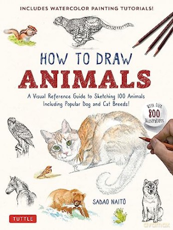 How To Draw Animals - Sadao Naito [KSIĄŻKA]