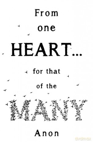 From One Heart - Anon [KSIĄŻKA]