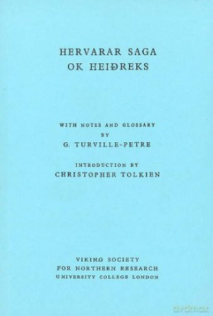 Hervarar Saga Ok Heidreks - Turville Petre [KSIĄŻKA]