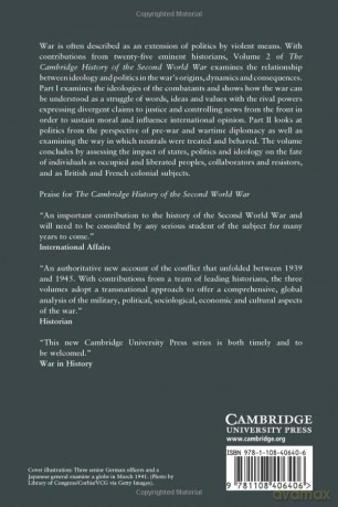 Camb Hist Second World War V2 - Edited By Richard Bo [KSIĄŻKA]