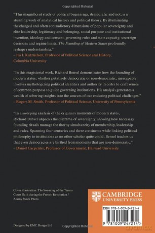 Founding Of Modern States - Richard Fran Bensel [KSIĄŻKA]