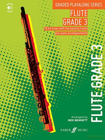 Graded Playalong Series Flute Grade 3 - Ned Bennett [KSIĄŻKA]
