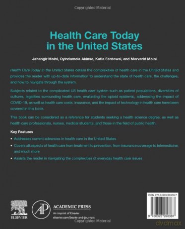 Health Care Today In The United States - Jahangir Moini [KSIĄŻKA]