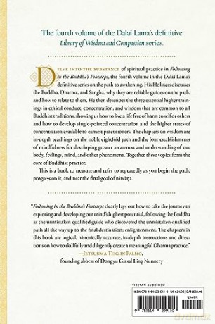 Following In The Buddhas Footsteps - Dalai Lama [KSIĄŻKA]
