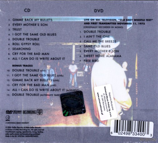 Lynyrd Skynyrd: Gimme Back My Bullets (Deluxe Edition) [CD]+[DVD]