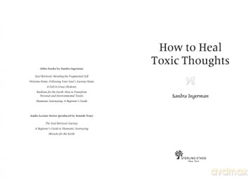 How To Heal Toxic Thoughts - Sandra Ingerman [KSIĄŻKA]