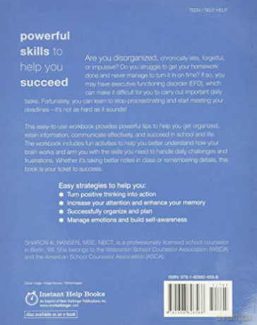Executive Functioning Workbook Fo - Hansen Sharon A [KSIĄŻKA]