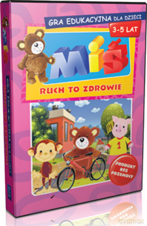 Miś. Ruch to zdrowie. Gra edukacyjna PC CD-ROM [CD]
