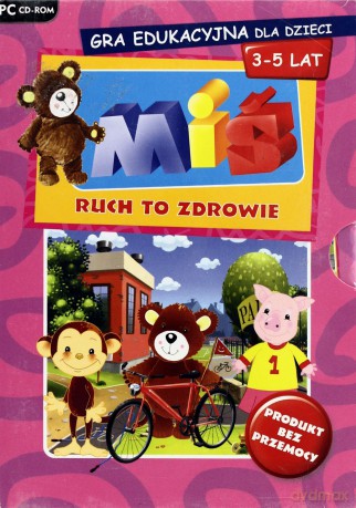 Miś. Ruch to zdrowie. Gra edukacyjna PC CD-ROM [CD]