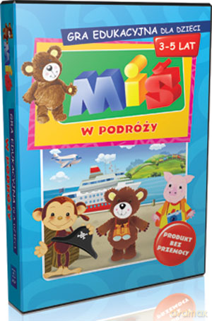 Miś. W podróży. Gra edukacyjna PC CD-ROM [CD]