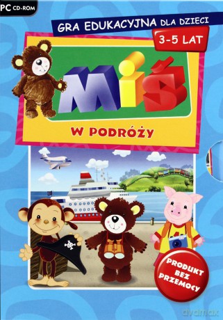 Miś. W podróży. Gra edukacyjna PC CD-ROM [CD]