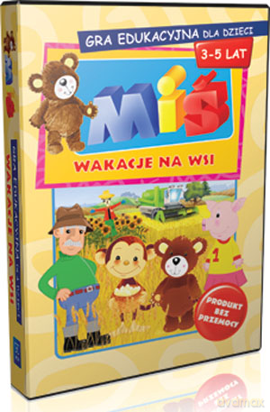 Miś. Wakacje na wsi. Gra edukacyjna PC CD-ROM [CD]