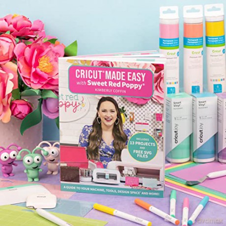Cricut Made Easy With Sweet Red Poppy - Kimberly Coffin [KSIĄŻKA]