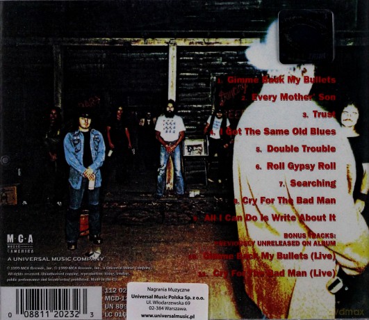 Lynyrd Skynyrd: Gimme Back My Bullets [CD]