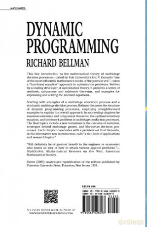 Dynamic Programming - Bellman Richa [KSIĄŻKA]