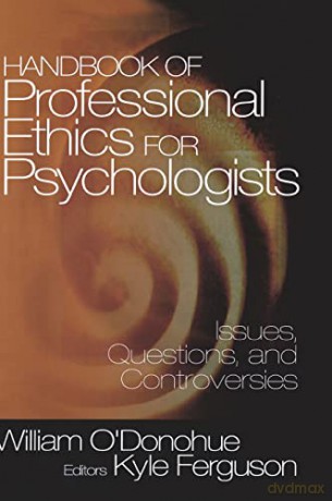Handbook Of Professional Ethics For Psyc - William T O'donohue [KSIĄŻKA]