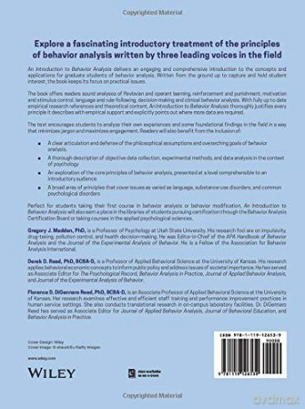 An Introduction To Behavior Analysis [KSIĄŻKA]