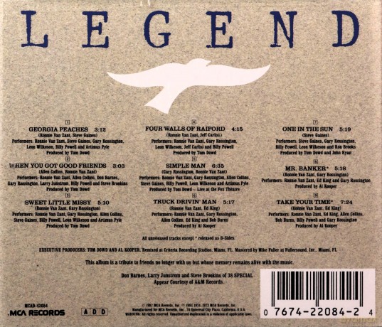 Lynyrd Skynyrd: Legend [CD]