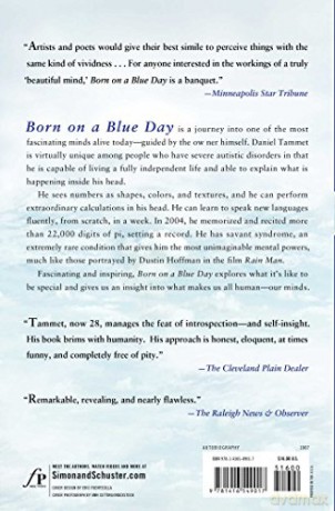 Born On A Blue Day - Daniel Tammet [KSIĄŻKA]