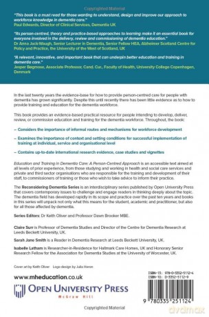 Education And Training In Dementia Care [KSIĄŻKA]