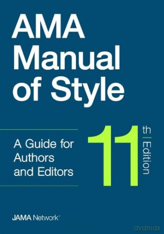 Ama Manual Of Style - The Jama Network [KSIĄŻKA]