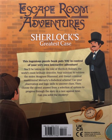 Escape Room Adventures - Alex Woolf [KSIĄŻKA]