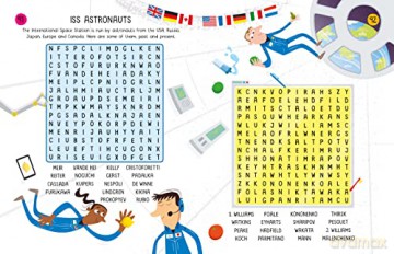100 Childrens Wordsearches Space - Phillip Clarke [KSIĄŻKA]