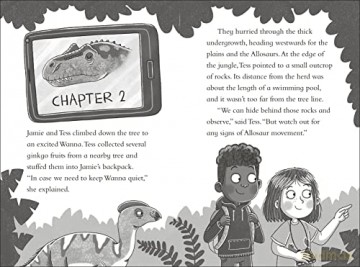 Dinosaur Club Avoiding The Allosaurus - Rex Stone [KSIĄŻKA]