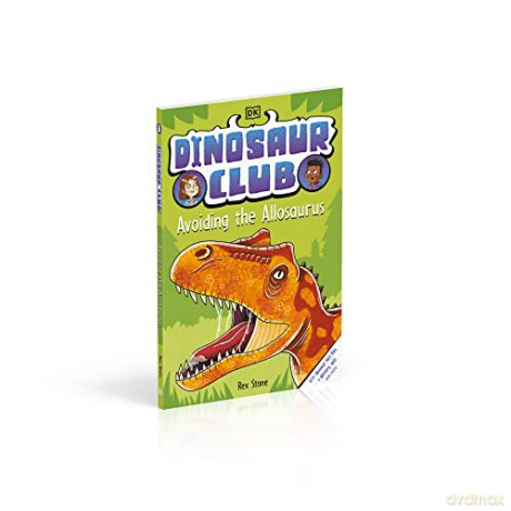 Dinosaur Club Avoiding The Allosaurus - Rex Stone [KSIĄŻKA]
