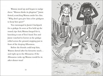 Dinosaur Club Avoiding The Allosaurus - Rex Stone [KSIĄŻKA]