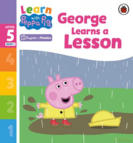 George Learns A Lesson Level 5 Book 1 - Peppa Pig [KSIĄŻKA]