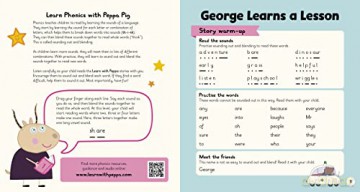 George Learns A Lesson Level 5 Book 1 - Peppa Pig [KSIĄŻKA]