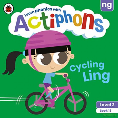 Actiphons Level 2 Book 13 Cycling Ling - Ladybird [KSIĄŻKA]