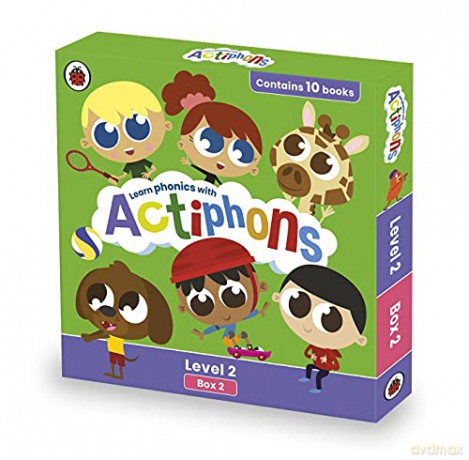 Actiphons Level 2 Box 2 Books 9-18 - Ladybird [KSIĄŻKA]