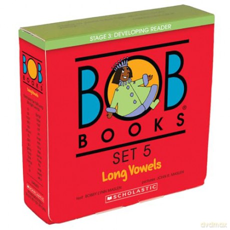 Bob Books Long Vowels Pb - Maslen Bobby Lynn [KSIĄŻKA]