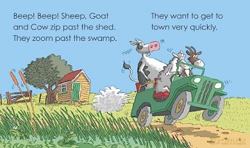 Beep Beep Goes Sheep - Samanth Montgomerie [KSIĄŻKA]