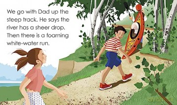 Dads Whitewater Ride - Erin Howard [KSIĄŻKA]