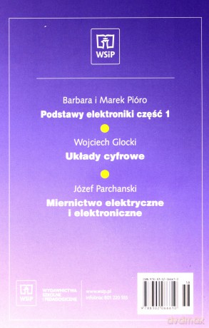 Podstawy elektroniki. Podręcznik cz.2 - Pióro Barbara, Pióro Marek [KSIĄŻKA]