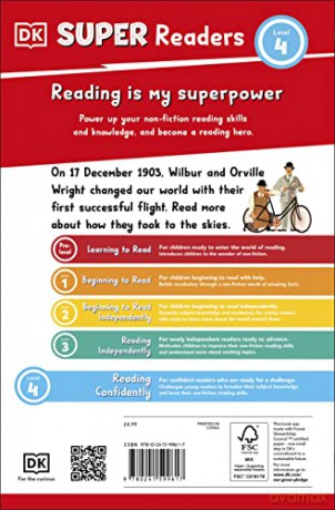 Dk Super Readers Level 4 First Flight - Dk [KSIĄŻKA]