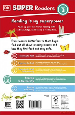 Dk Super Readers Level 3 Bugs Bugs Bugs - Dk [KSIĄŻKA]