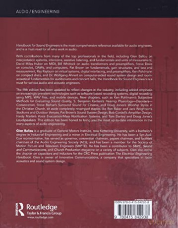 Handbook For Sound Engineers - Glen Ballou [KSIĄŻKA]