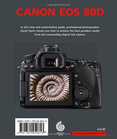 Canon Eos 80d - David Taylor [KSIĄŻKA]
