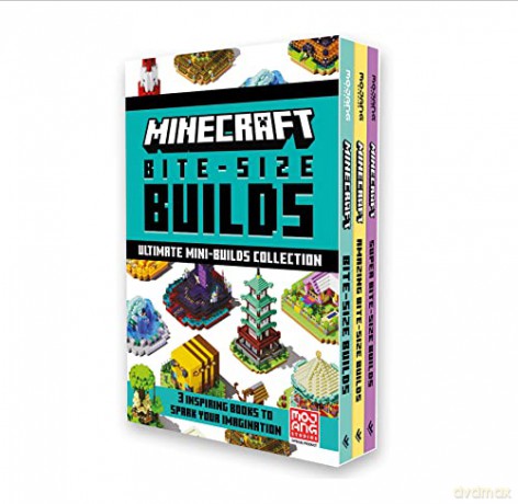 Bite Size Builds Slipcase X3 - Mojang Ab [KSIĄŻKA]