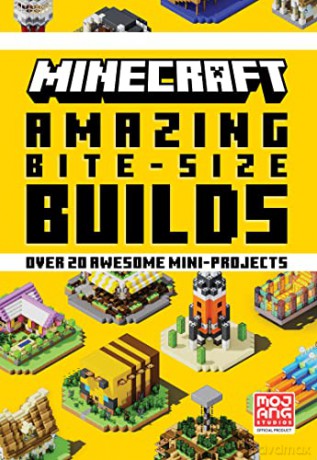 Bite Size Builds Slipcase X3 - Mojang Ab [KSIĄŻKA]